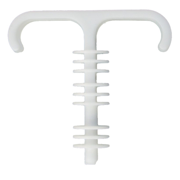 Uchwyt podwójny do przewodów płaskich 16mm