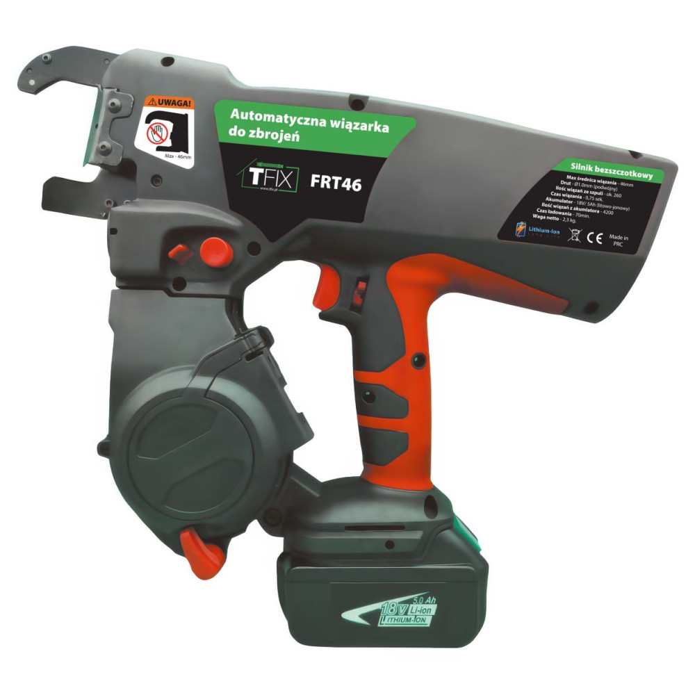 Wiązarka do zbrojeń, drut...